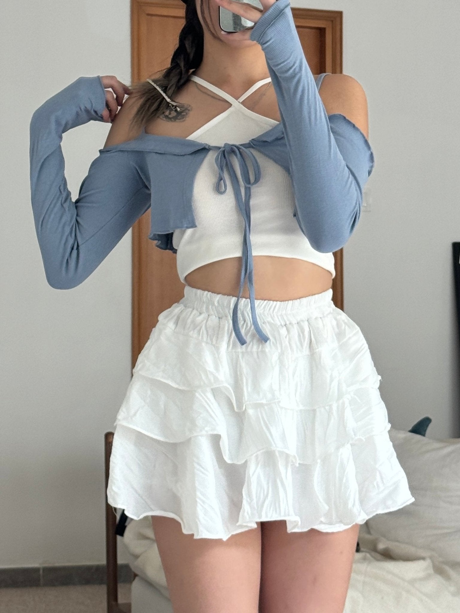 #IS08 Cloudy Puffy Skirt - Idiot Sandwich HK-